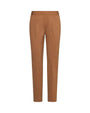 Pantalone slim viscosa con carré posteriore CAMMELLO DORABELLA