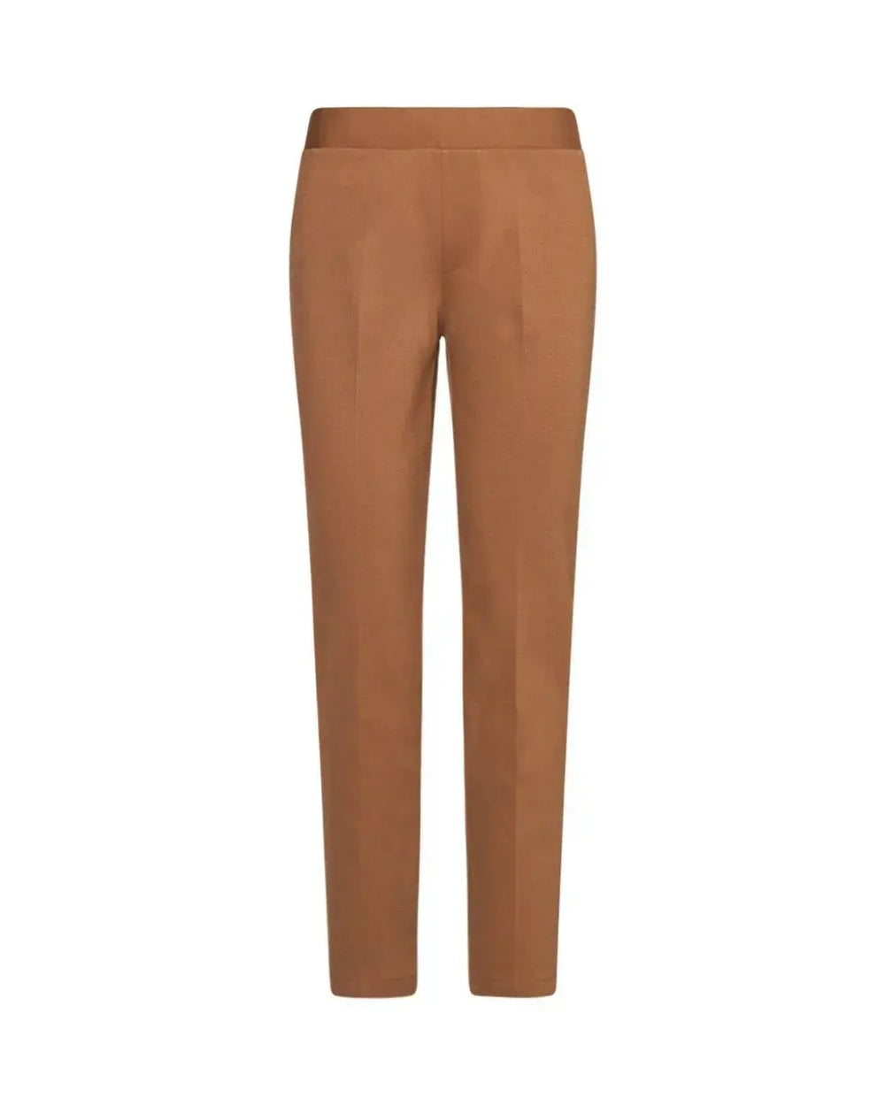 Pantalone slim viscosa con carré posteriore CAMMELLO DORABELLA