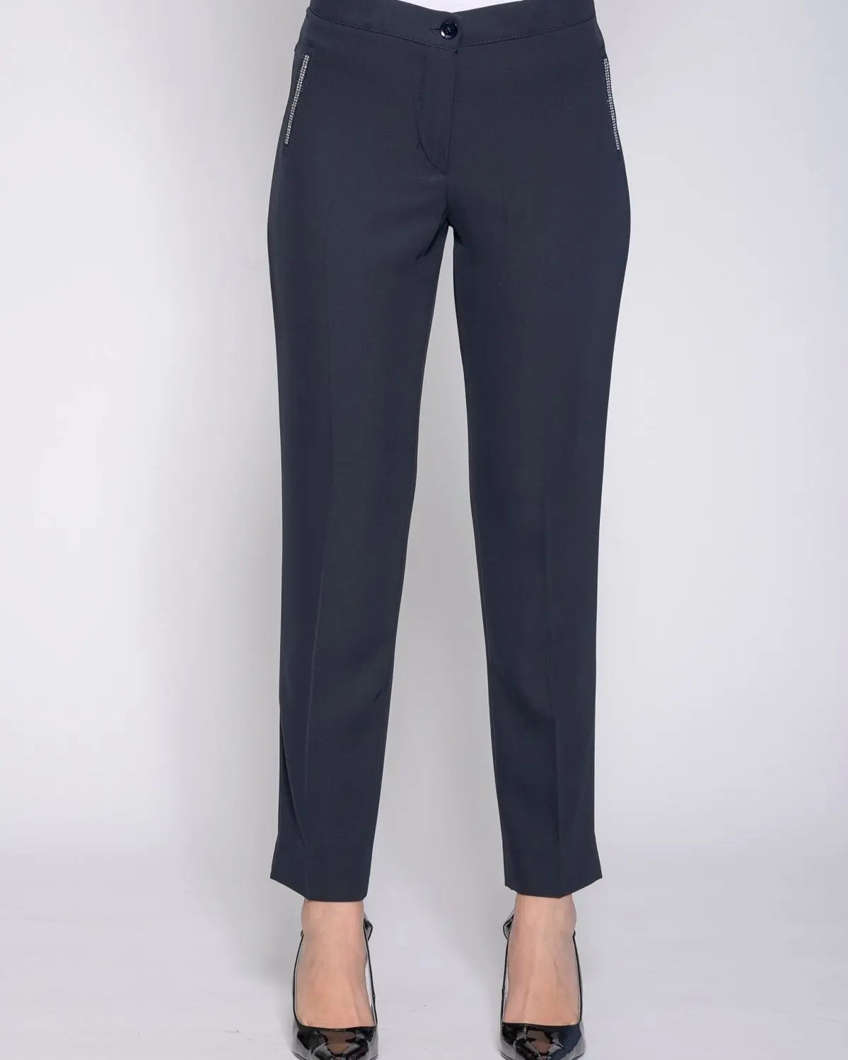 Pantalone strass Blu DORABELLA 52