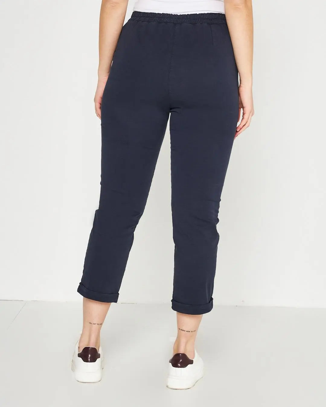 Pantalone tasca america BLUE NAVY DORABELLA