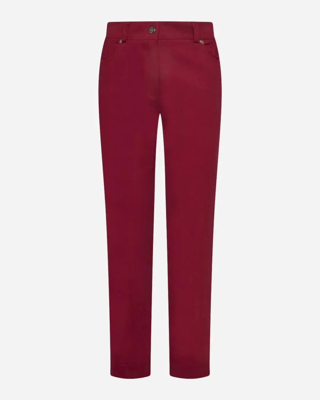 Pantalone tasca ricamata ROSSO DORABELLA