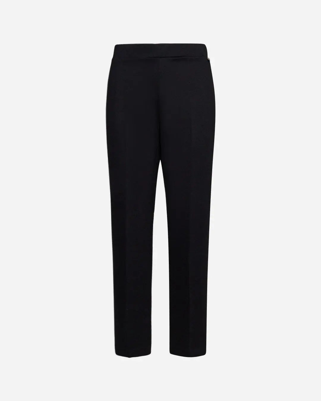 Pantalone tinta unita NERO DORABELLA PIU'