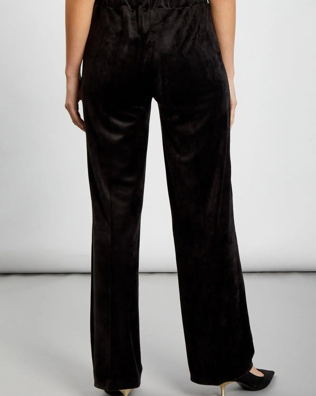 Pantalone velluto NERO IRONICA