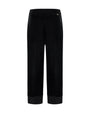 Pantalone velluto lurex NERO DORABELLA