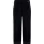 Pantalone velluto lurex NERO DORABELLA