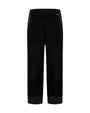 Pantalone velluto lurex NERO DORABELLA