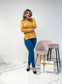 Pantaloni con vita elastica e pattina con bottone OTTANIO DORABELLA 54