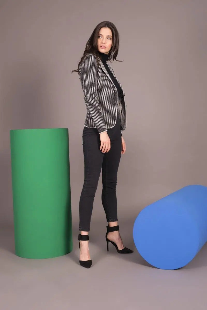 Pantaloni skinny NERO IRONICA 52