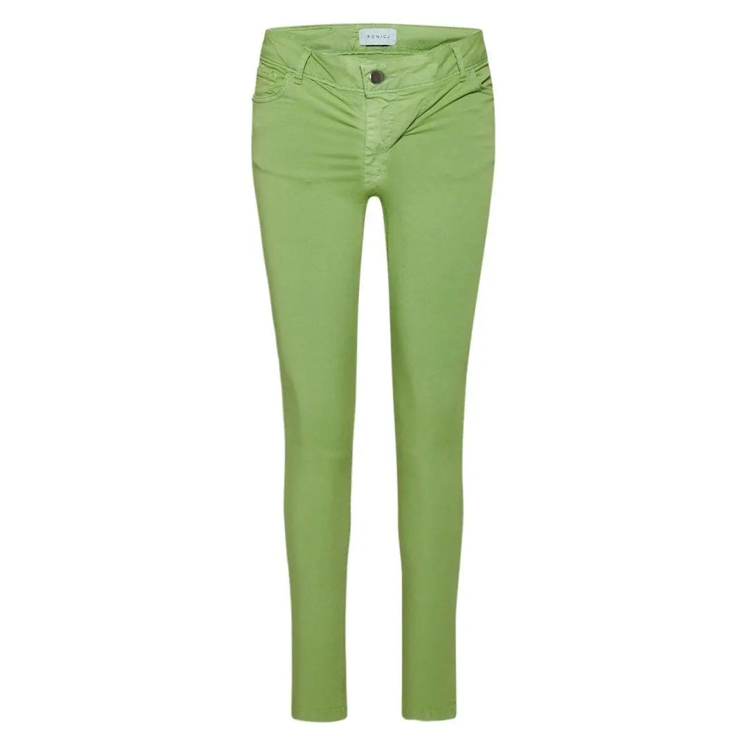 Pantaloni skinny VERDE MELA IRONICA 50