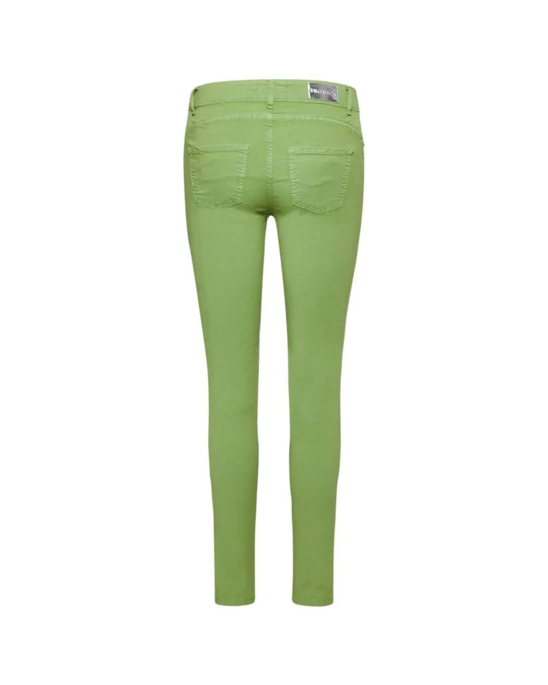 Pantaloni skinny VERDE MELA IRONICA
