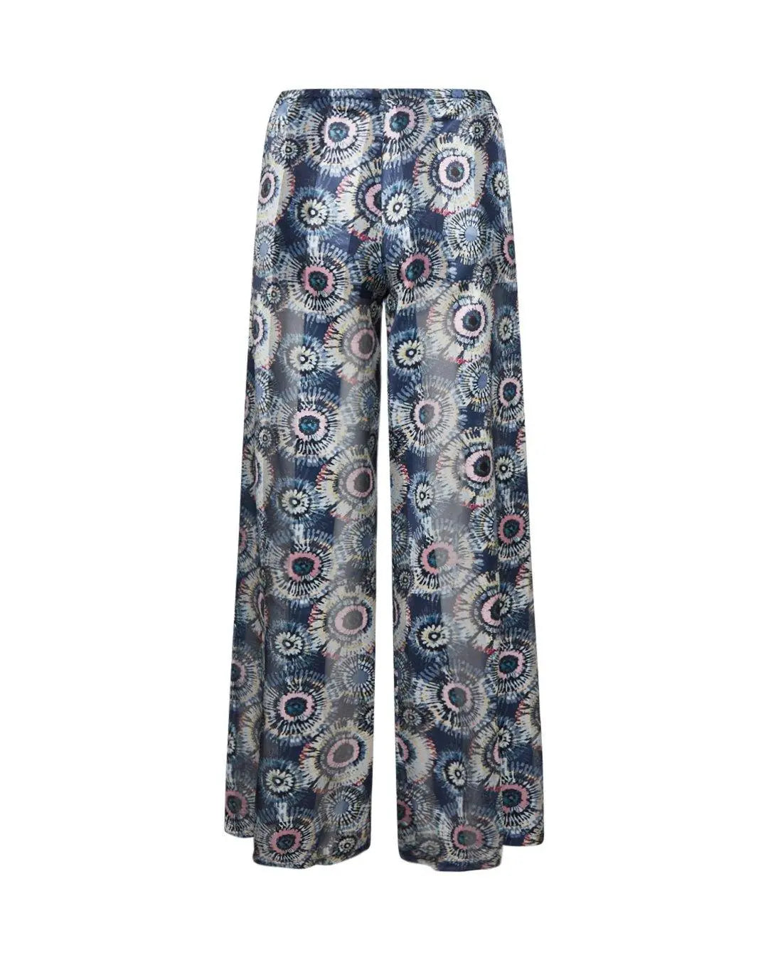 Pantapalazzo fantasia astratta BLU IRONICA