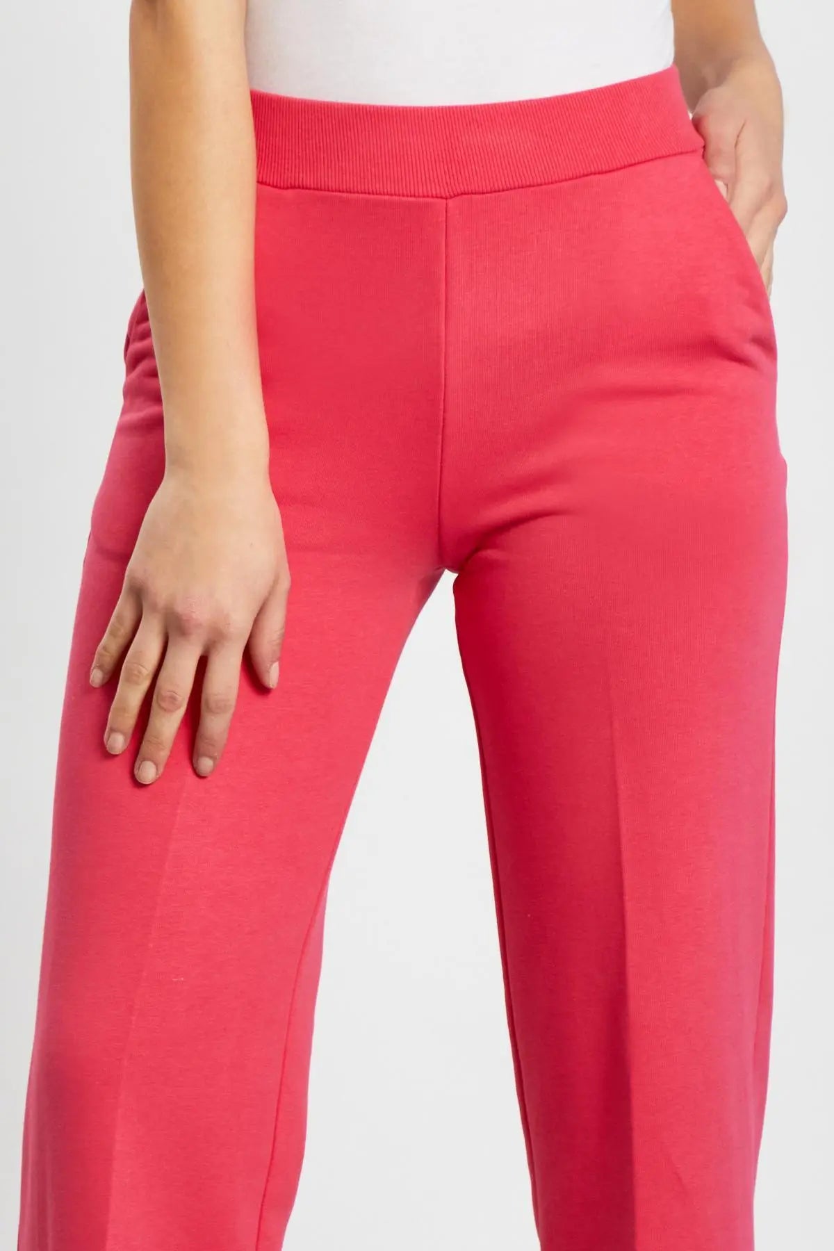 Pantapalazzo felpa MAGENTA IRONICA