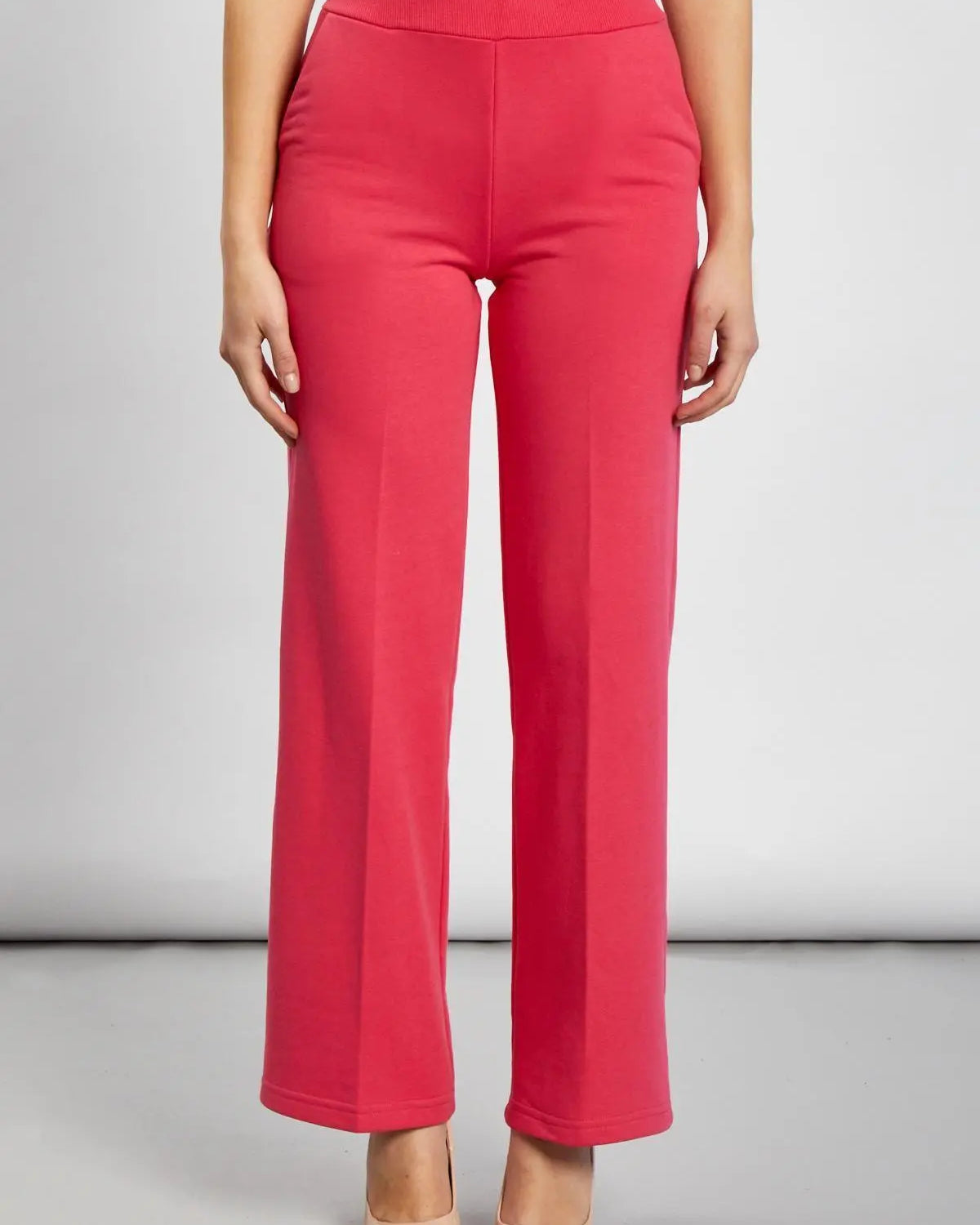 Pantapalazzo felpa MAGENTA IRONICA