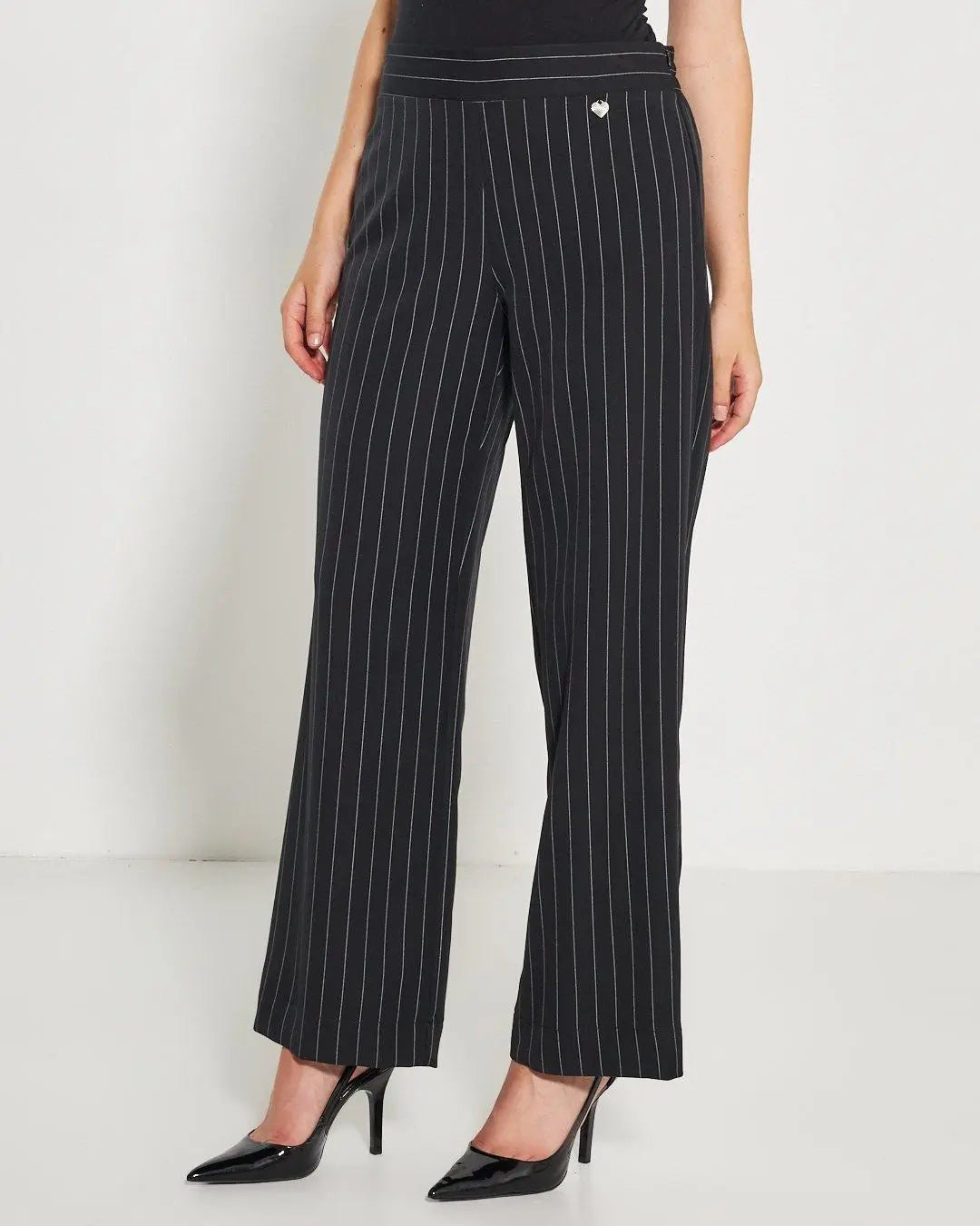 Pantapalazzo gessato NERO DORABELLA