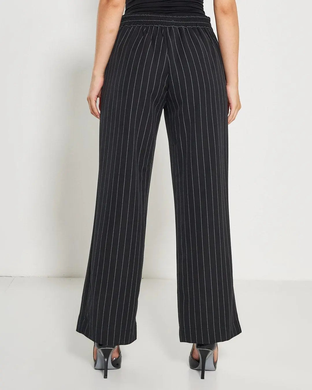 Pantapalazzo gessato NERO DORABELLA