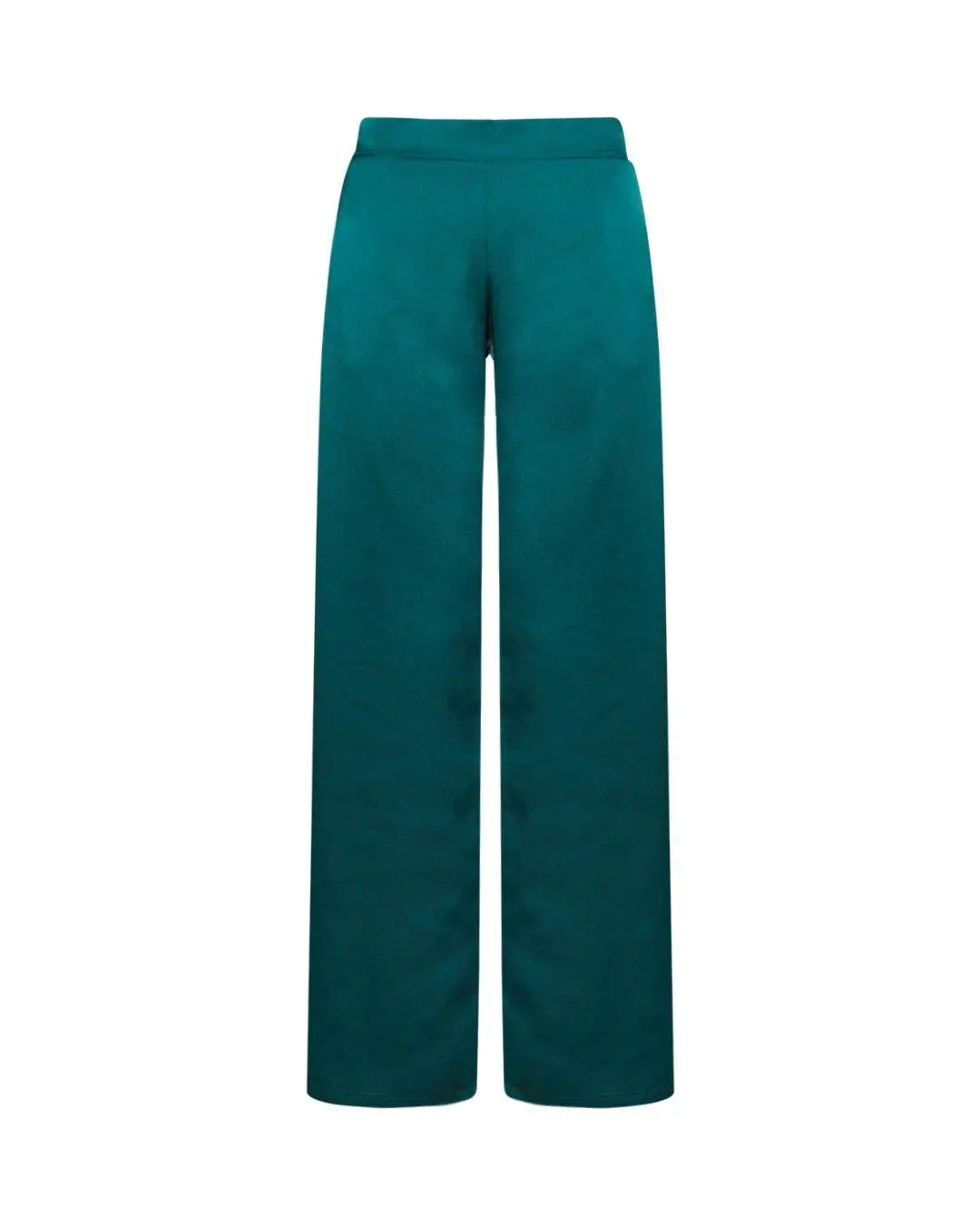 Pantapalazzo in tinta unita VERDE IRONICA 3XL
