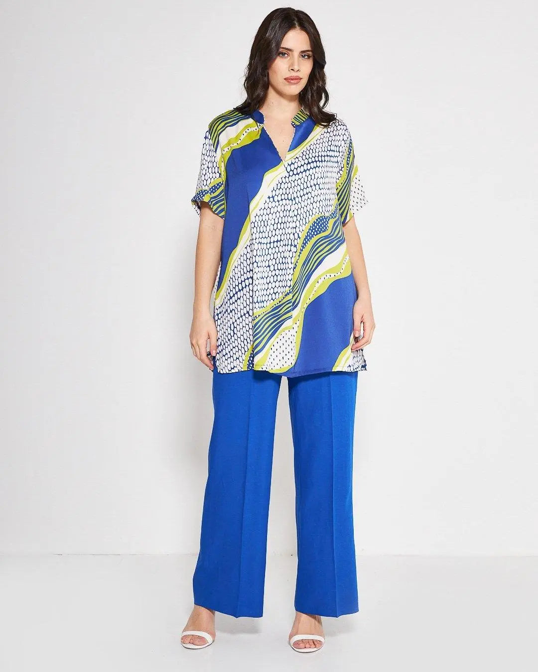 Pantapalzzo zip BLU-ROYAL DORABELLA PIU'