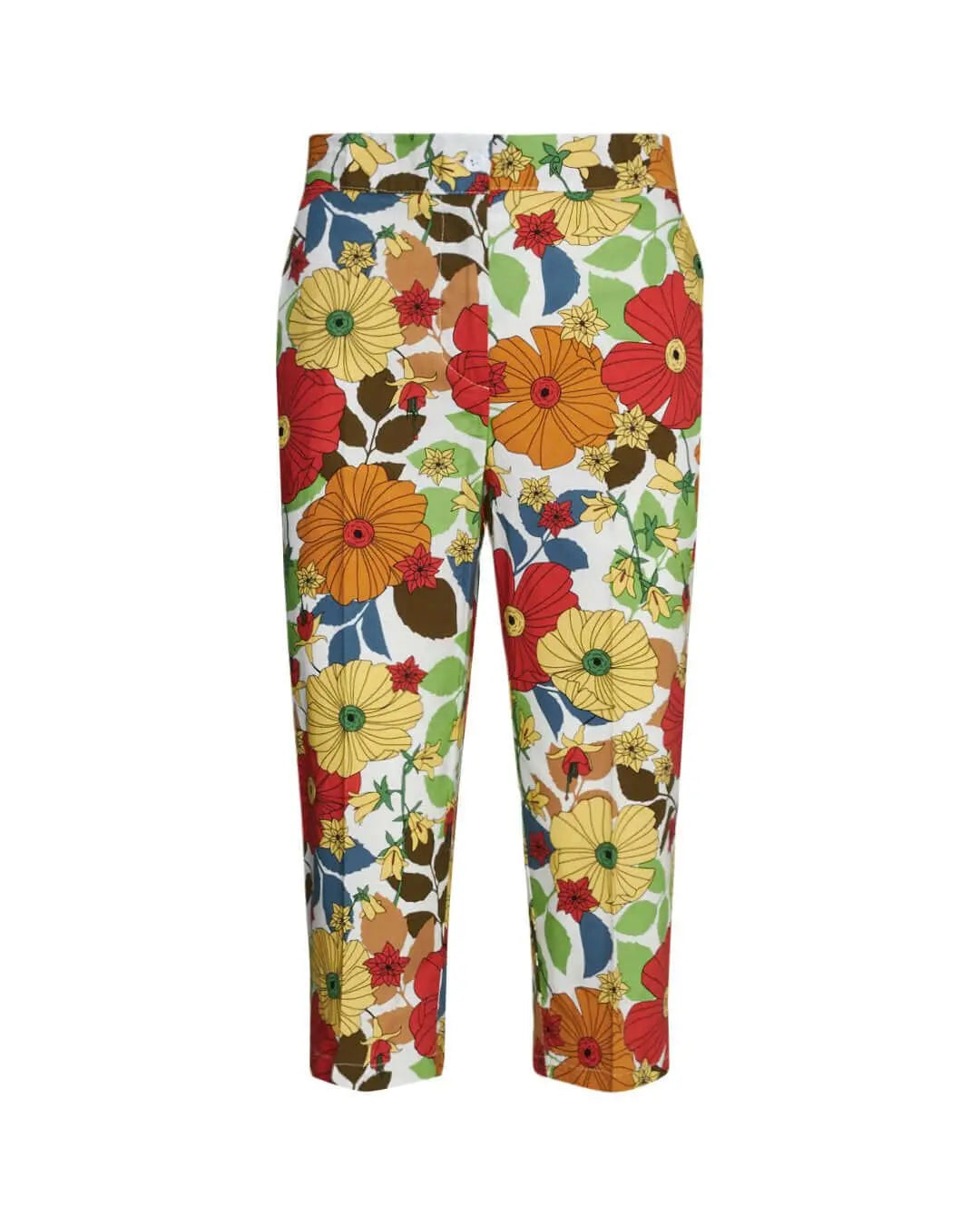 Pinocchietto fantasia floreale FANTASIA 1 DORABELLA XXL