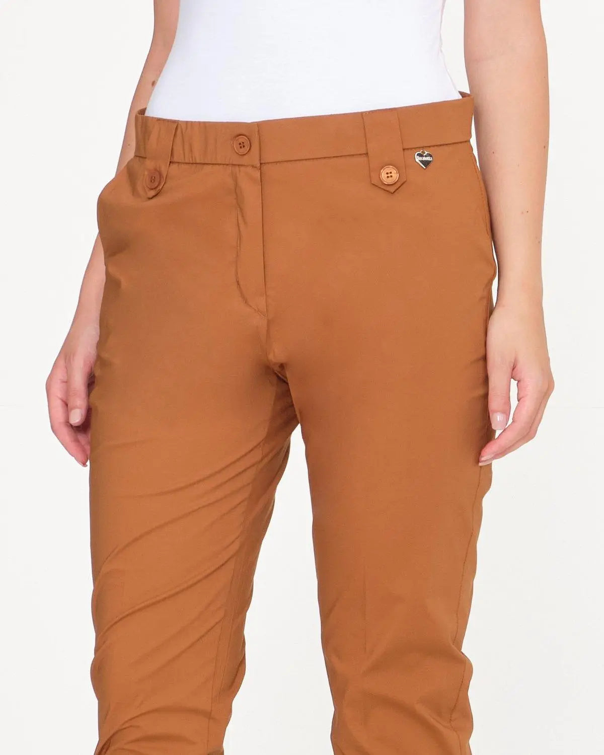 Pinocchietto in cotone BRUCIATO DORABELLA