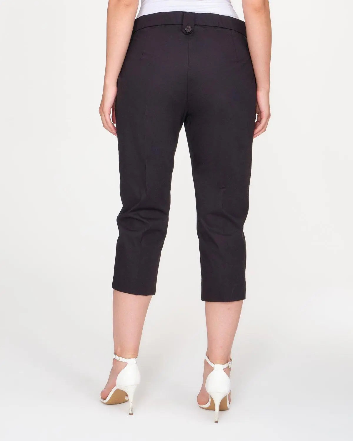 Pinocchietto in cotone NERO DORABELLA