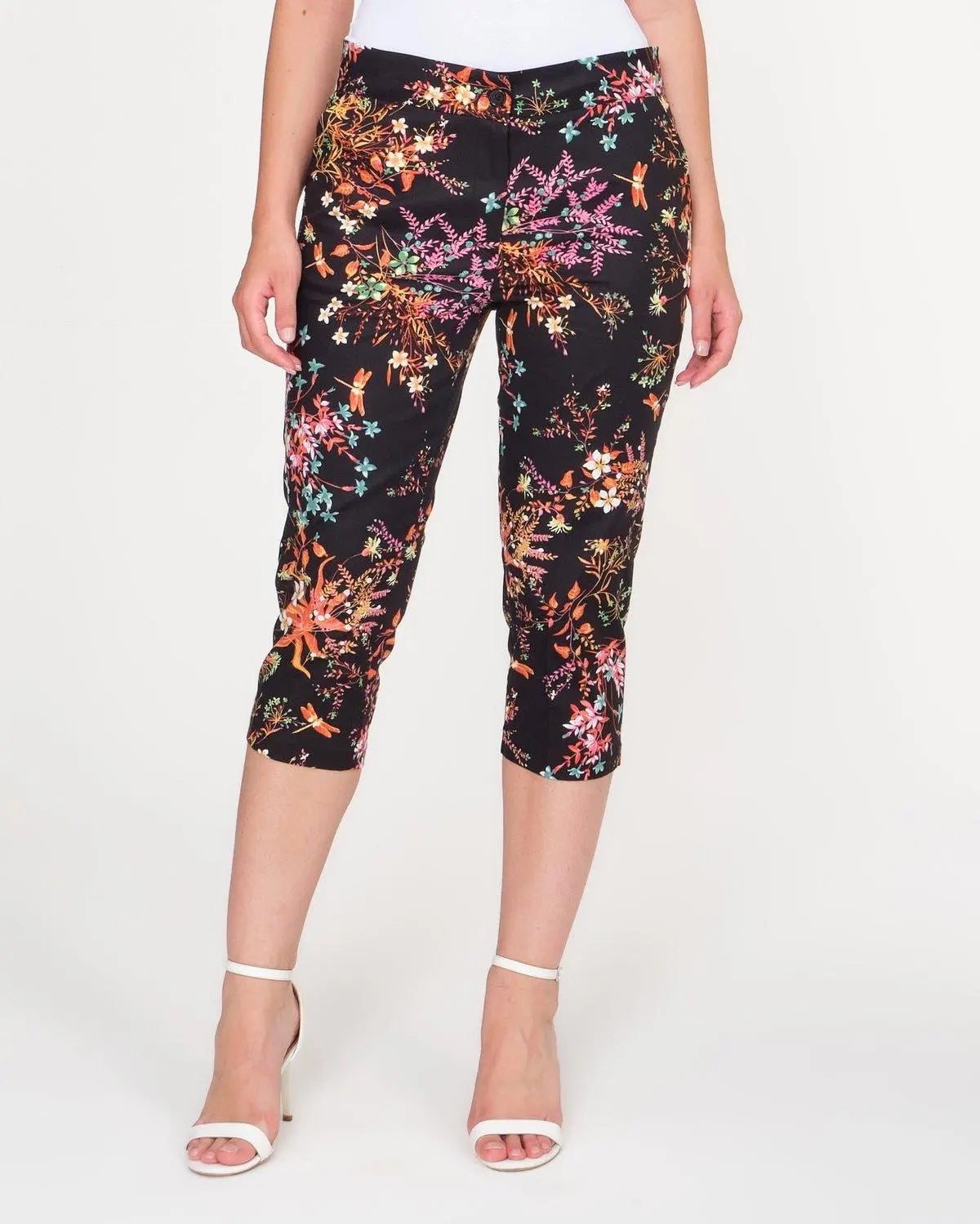 Pinocchietto in fantasia floreale FANTASIA DORABELLA 52