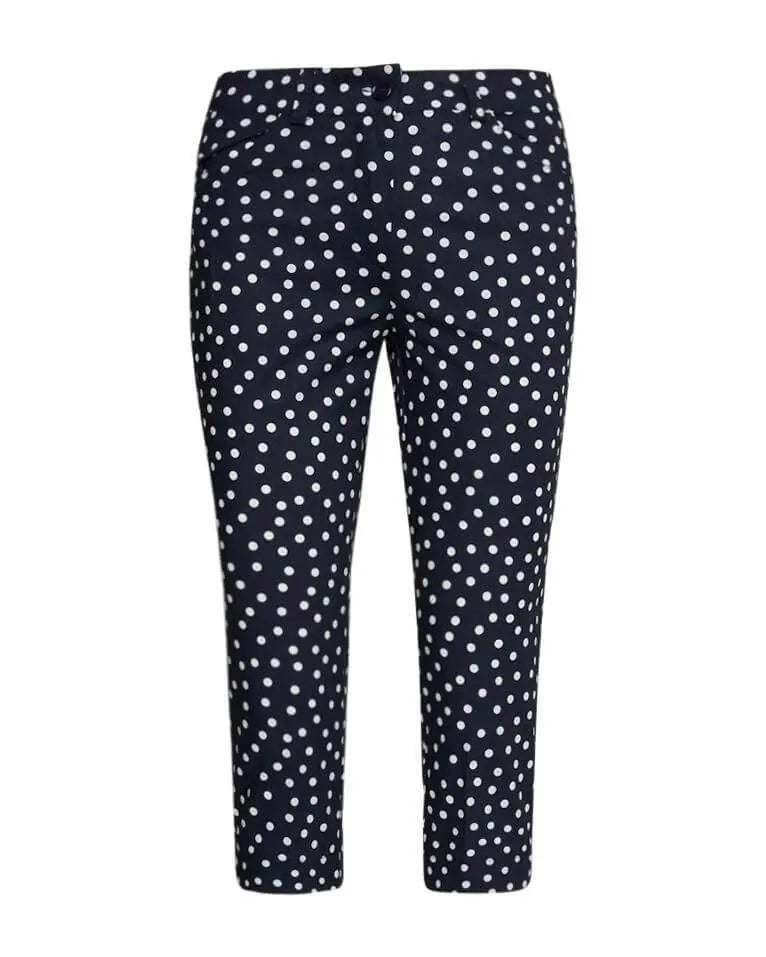 Pinocchietto pois BLU DORABELLA 52