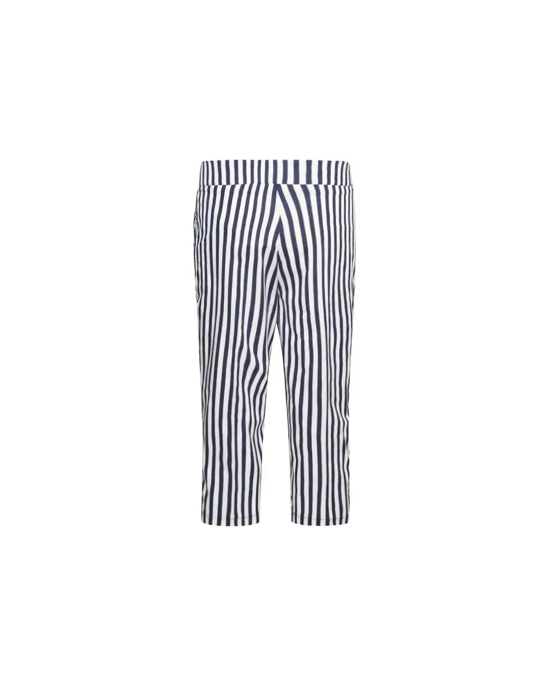 Pinocchietto righe in cotone BLU DORABELLA