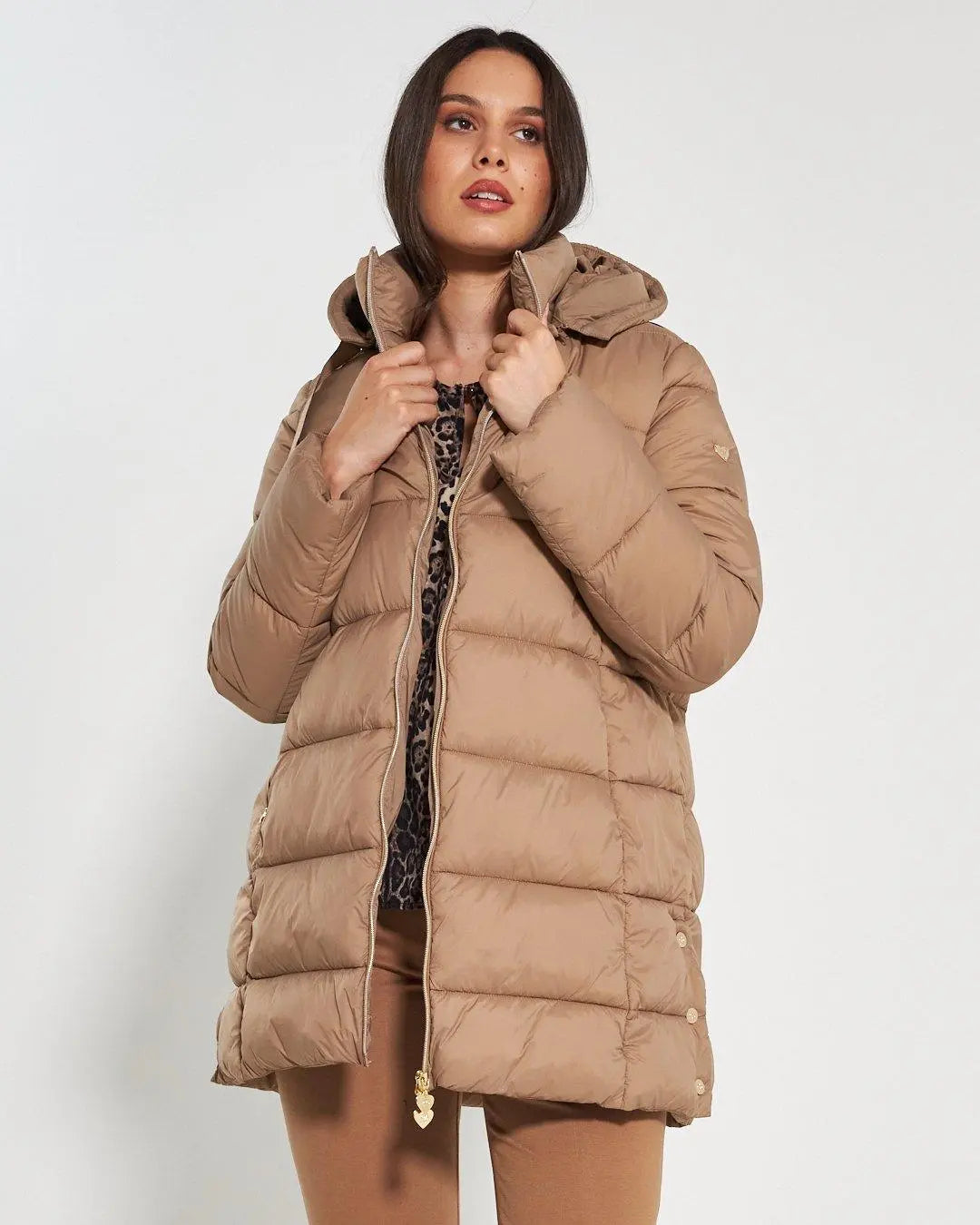 Piumino imbottito CAMMELLO DORABELLA