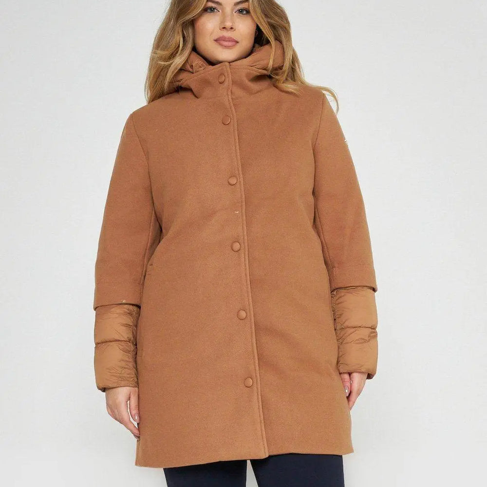 Piumino imbottito CAMMELLO DORABELLA XXL