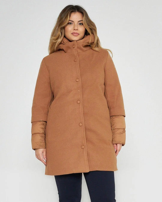Piumino imbottito CAMMELLO DORABELLA XXL