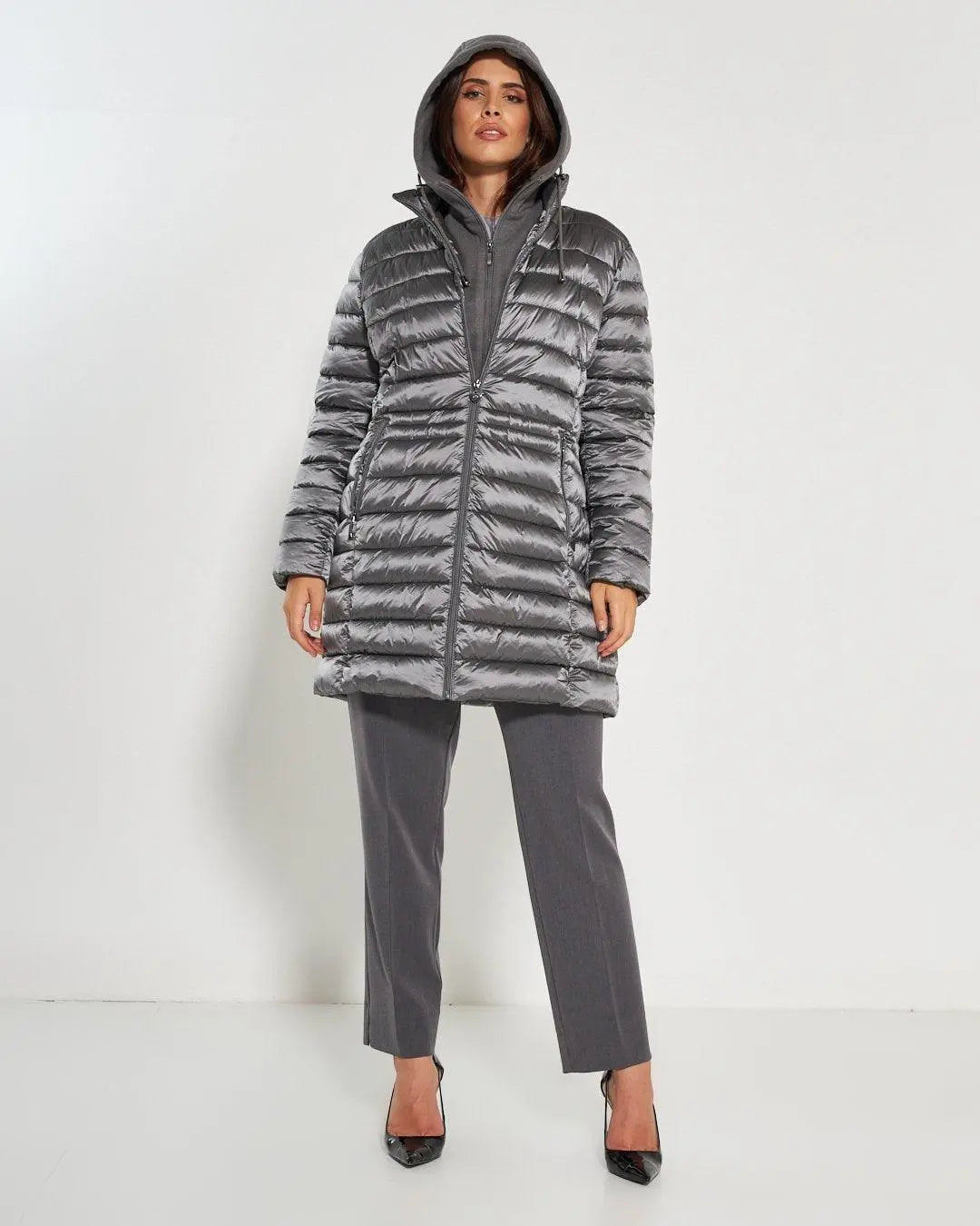 Piumino imbottito GRIGIO DORABELLA PIU'