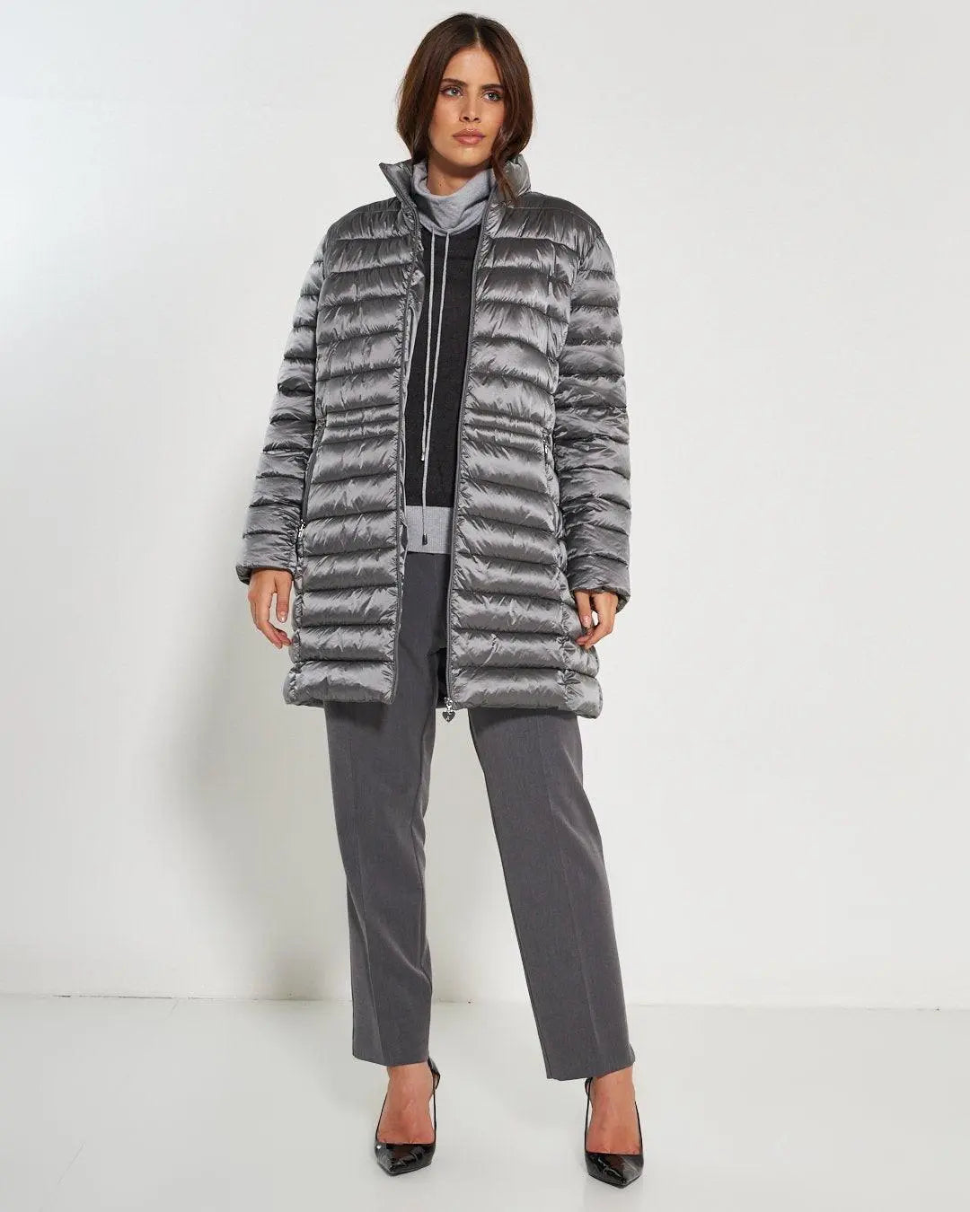 Piumino imbottito GRIGIO DORABELLA PIU'