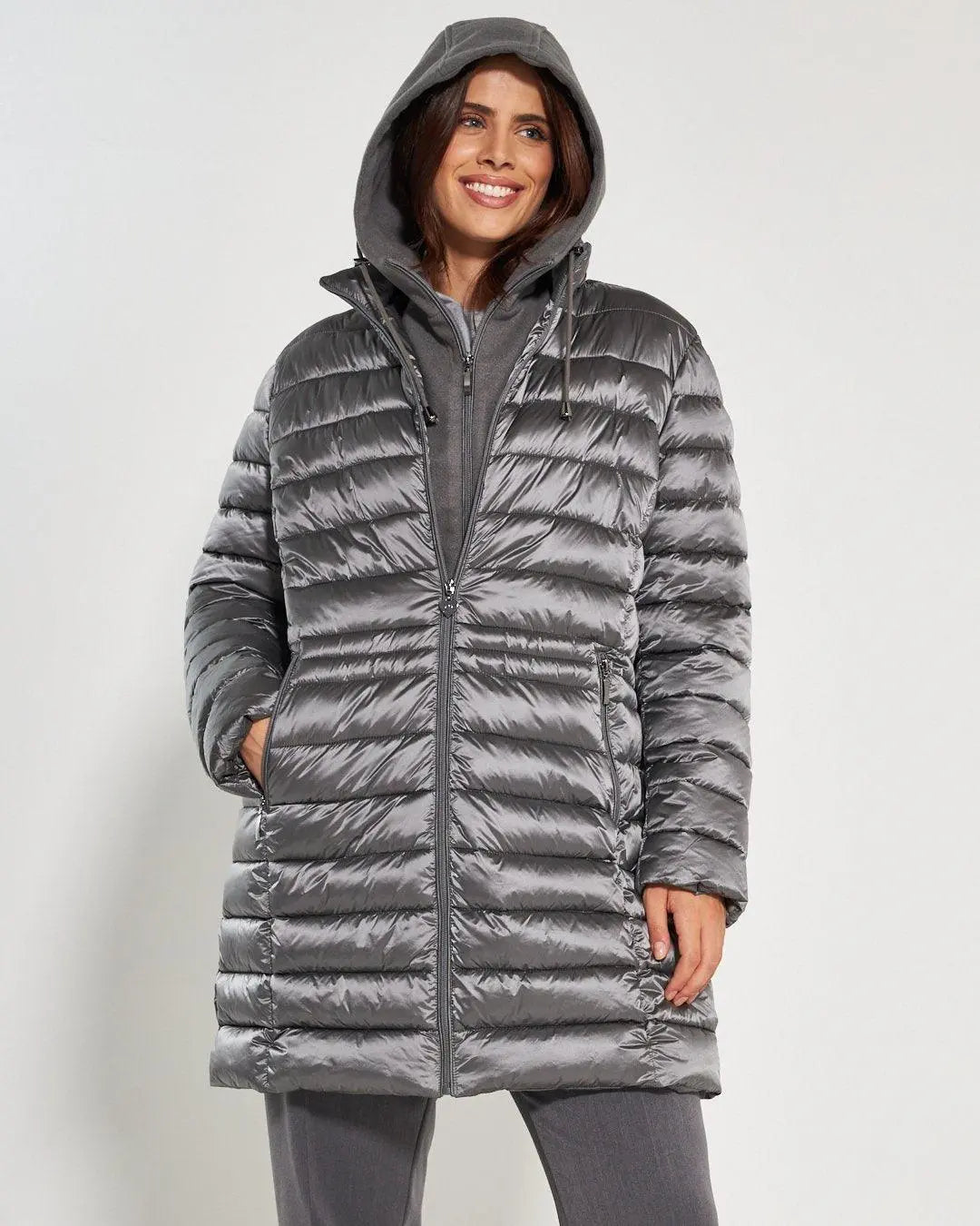 Piumino imbottito GRIGIO DORABELLA PIU'