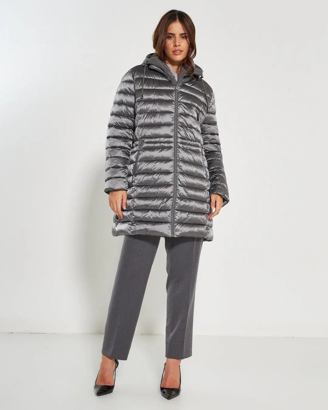 Piumino imbottito GRIGIO DORABELLA PIU'