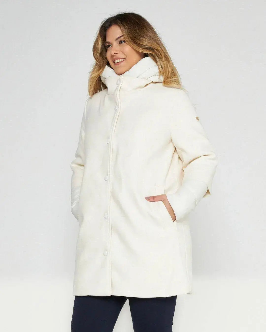 Piumino imbottito LATTE DORABELLA