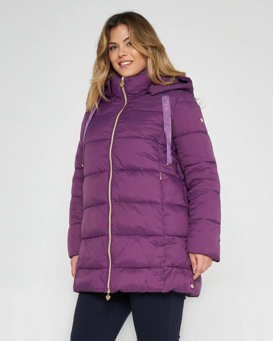 Piumino imbottito LAVANDA DORABELLA XXL