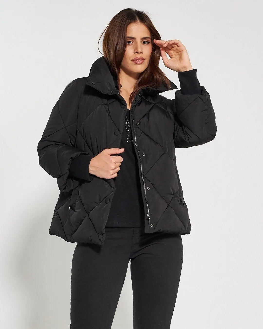 Piumino imbottito NERO DORABELLA