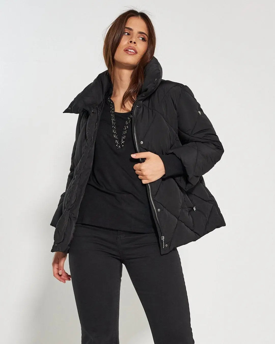 Piumino imbottito NERO DORABELLA