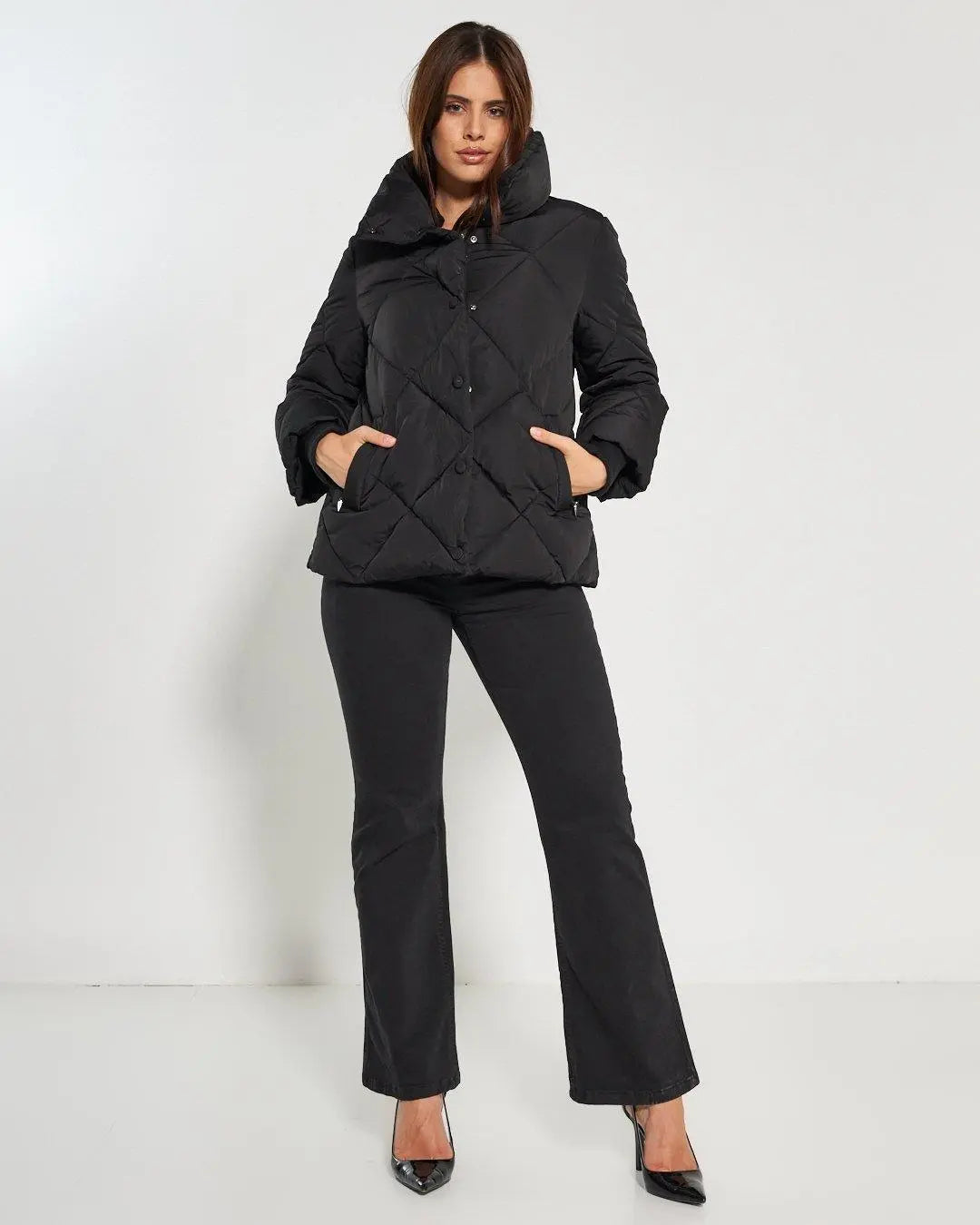 Piumino imbottito NERO DORABELLA