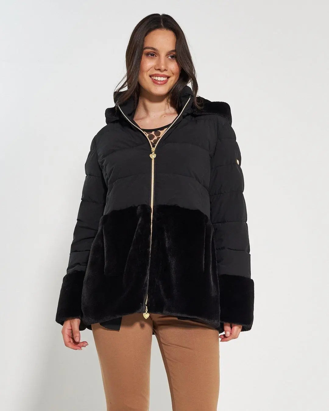 Piumino imbottito NERO DORABELLA