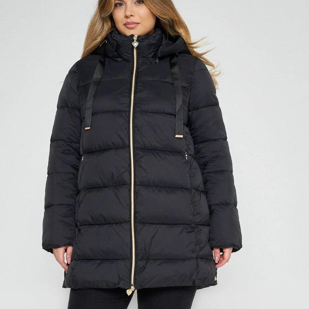 Piumino imbottito NERO DORABELLA XXL