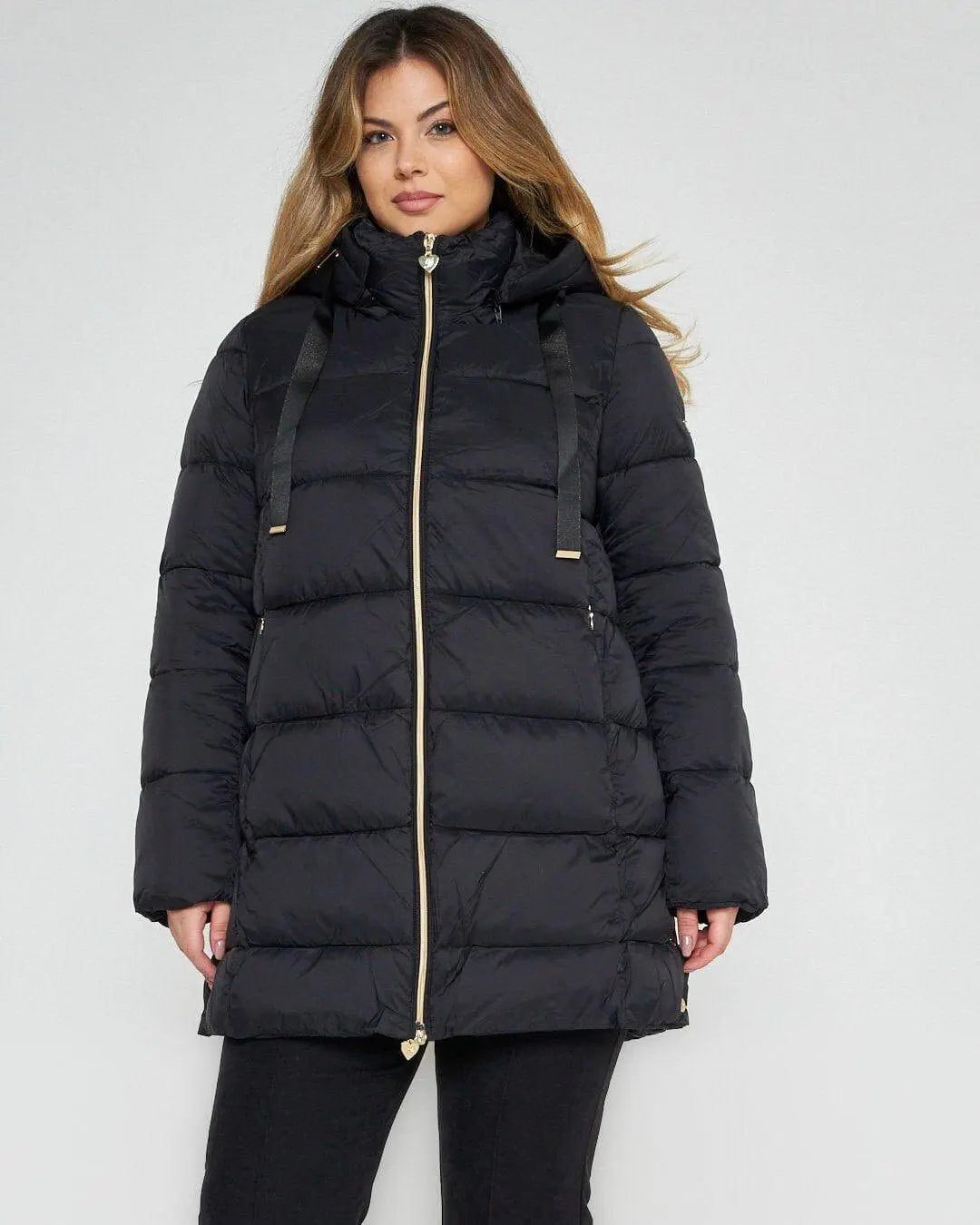 Piumino imbottito NERO DORABELLA XXL