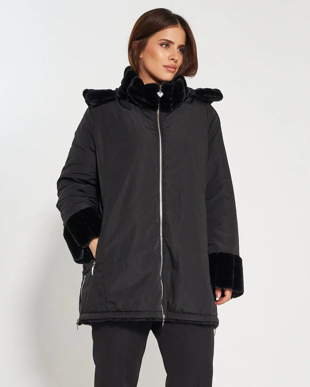 Piumino imbottito NERO DORABELLA PIU'