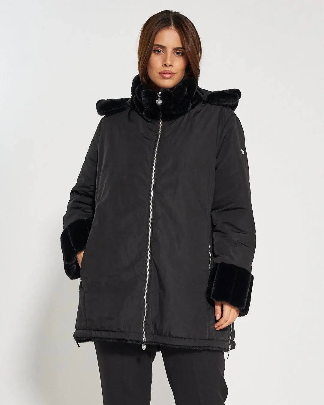 Piumino imbottito NERO DORABELLA PIU'