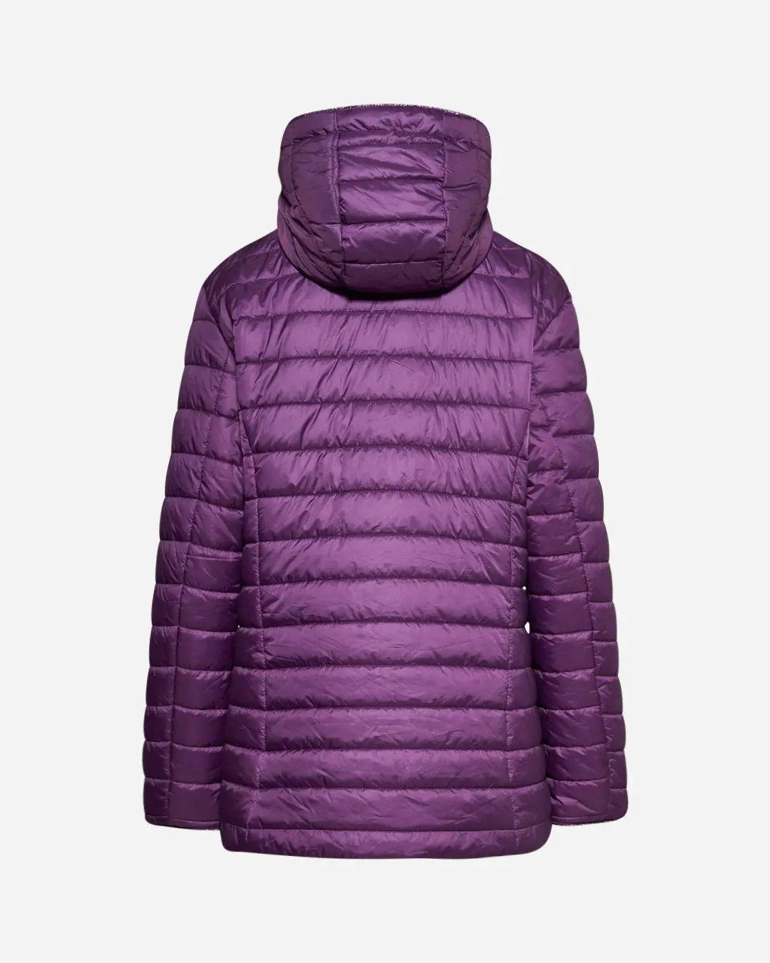 Piumino leggero in nylon trapuntato con cappuccio LAVANDA DORABELLA EASY