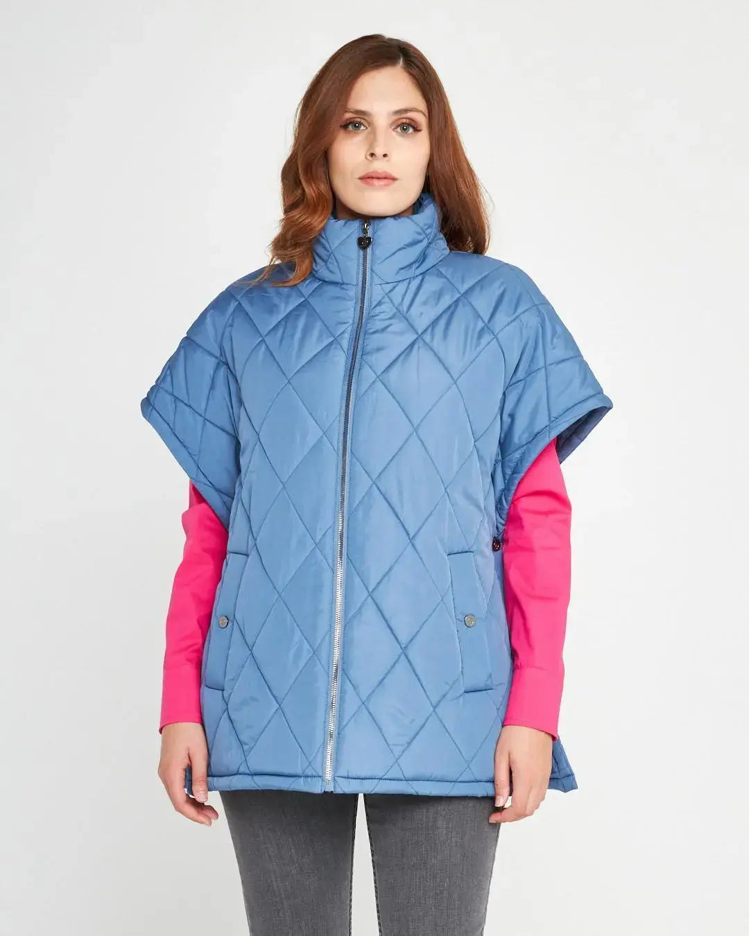 Piumino smanicato DENIM DORABELLA EASY L-XL