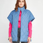Piumino smanicato DENIM DORABELLA EASY