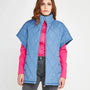 Piumino smanicato DENIM DORABELLA EASY