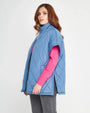 Piumino smanicato DENIM DORABELLA EASY