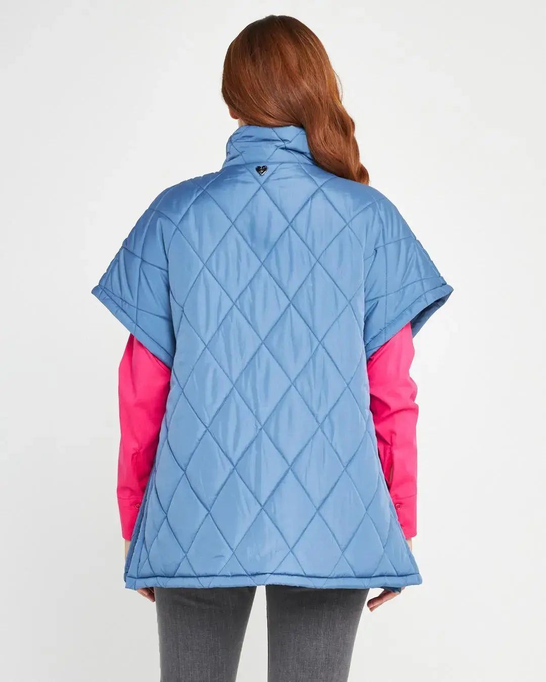 Piumino smanicato DENIM DORABELLA EASY